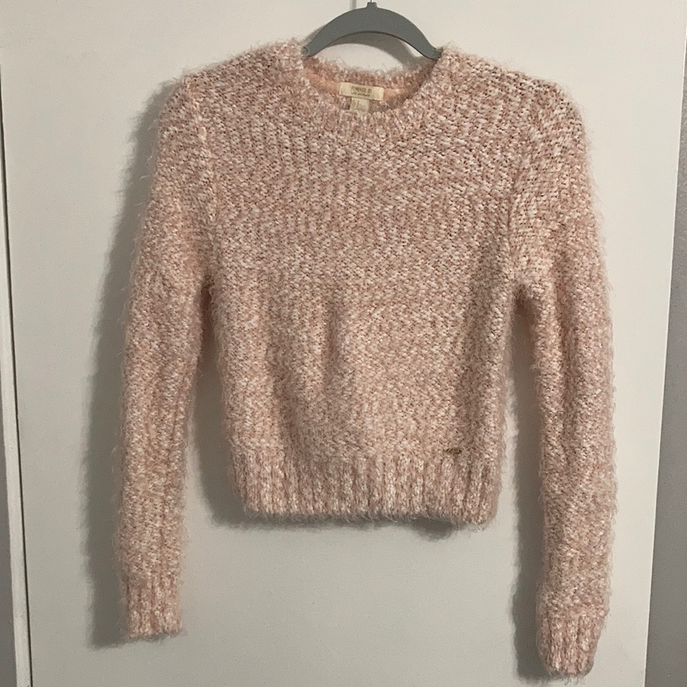 Forever 21 Fuzzy Crop Sweater